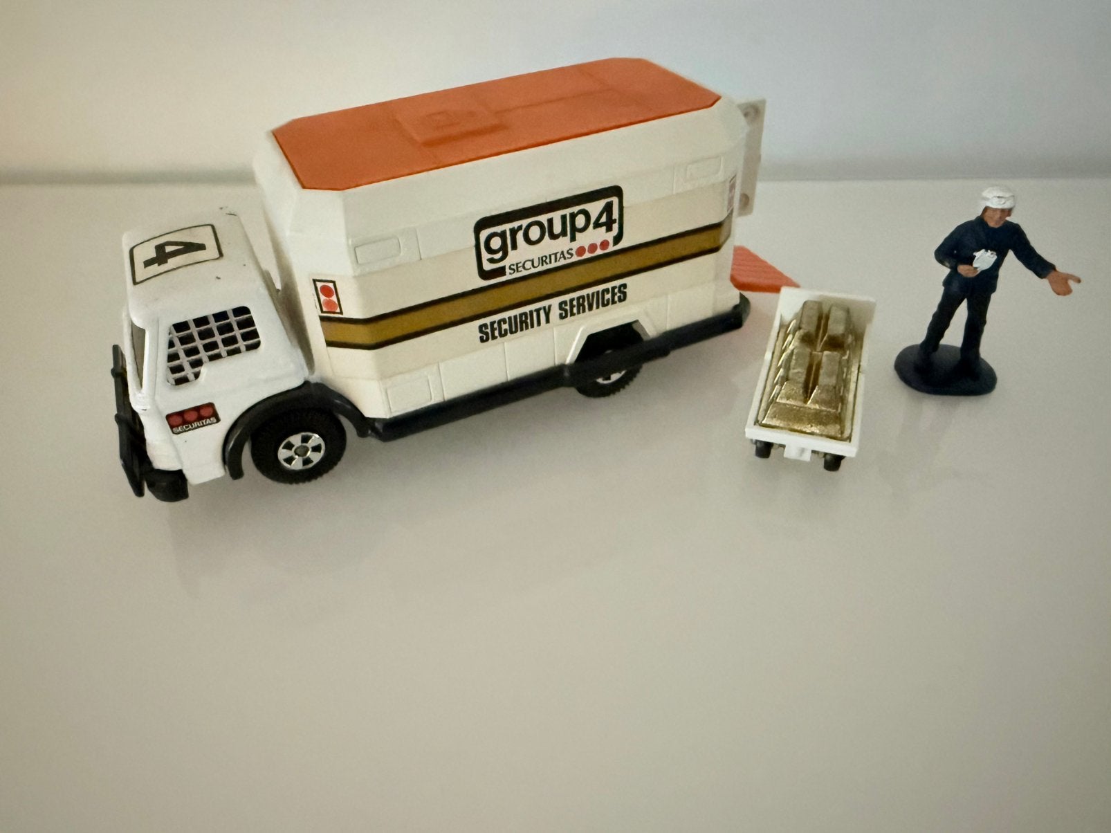 Matchbox Super Kings K-19 Ford Security Truck,Group 4 , 1978, Hobby en Vrije tijd, Ophalen of Verzenden, Zo goed als nieuw, Bus of Vrachtwagen