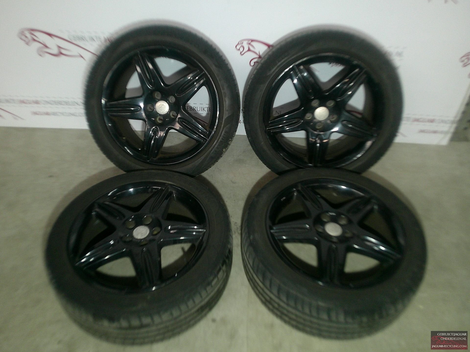 18″ Zeus velgen set S-Type R 4.2SC, Auto-onderdelen, Banden en Velgen, Banden en Velgen, Zomerbanden, 18 inch, 245 mm, Personenwagen
