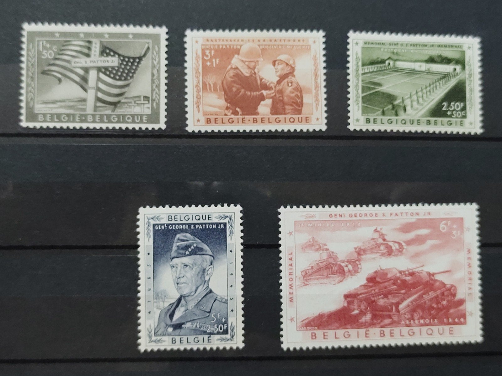 1032/36 Patton, Postzegels en Munten, Ophalen of Verzenden, Postfris, Postfris