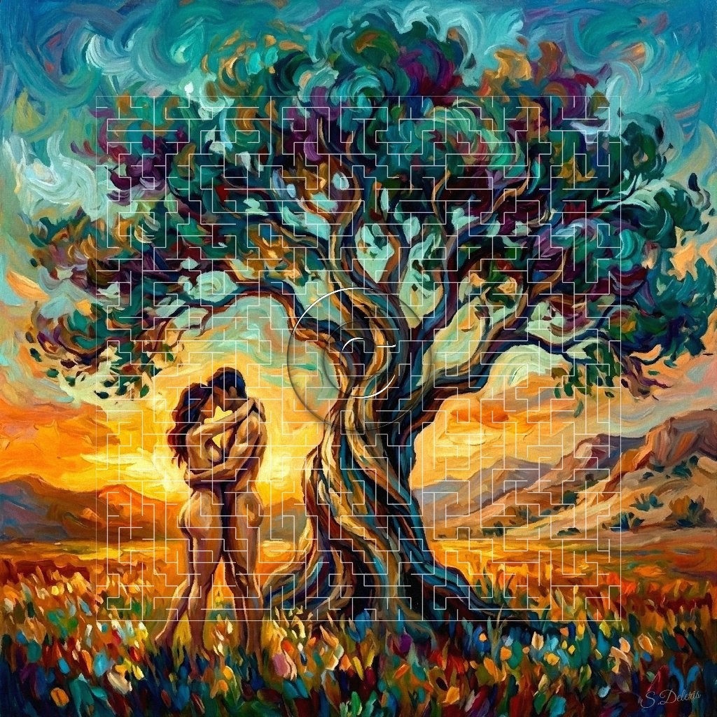 Impressionistische naaktschildering op canvas/ (60x60) cm, Antiek en Kunst, Kunst | Schilderijen | Klassiek, Verzenden