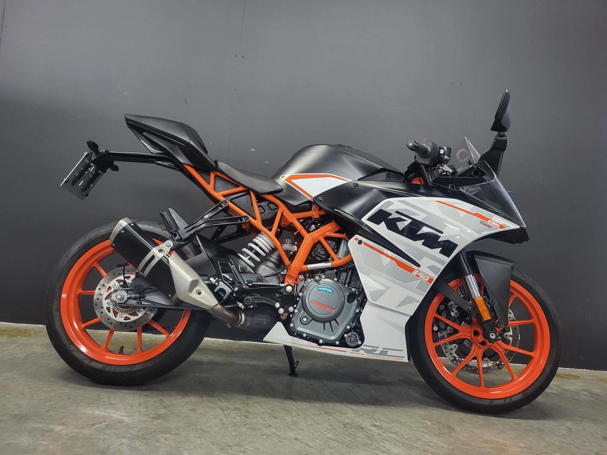 KTM RC 390 A2-machine met echte racelooks (bj 2017), Motoren, Motoren | KTM, 400 cc, Bedrijf, Overig, 12 t/m 35 kW