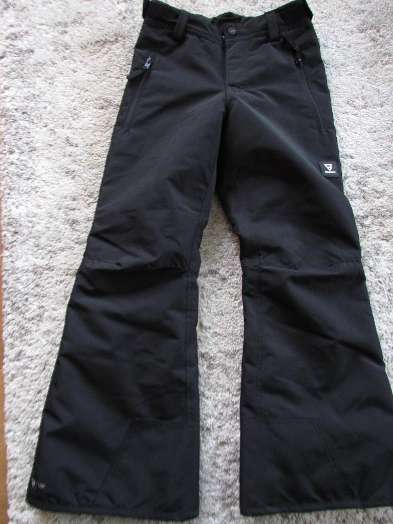 Pantalon de ski noir Brunotti taille 140, Enlèvement ou Envoi, Comme neuf, Vêtements, Autres marques