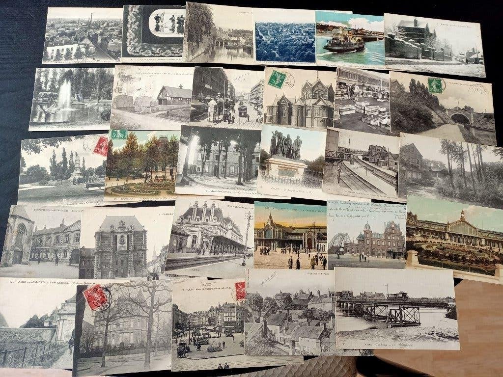 55 oude ZK Nord/Pas de Calais, Verzamelen, Postkaarten | Buitenland, Ophalen of Verzenden