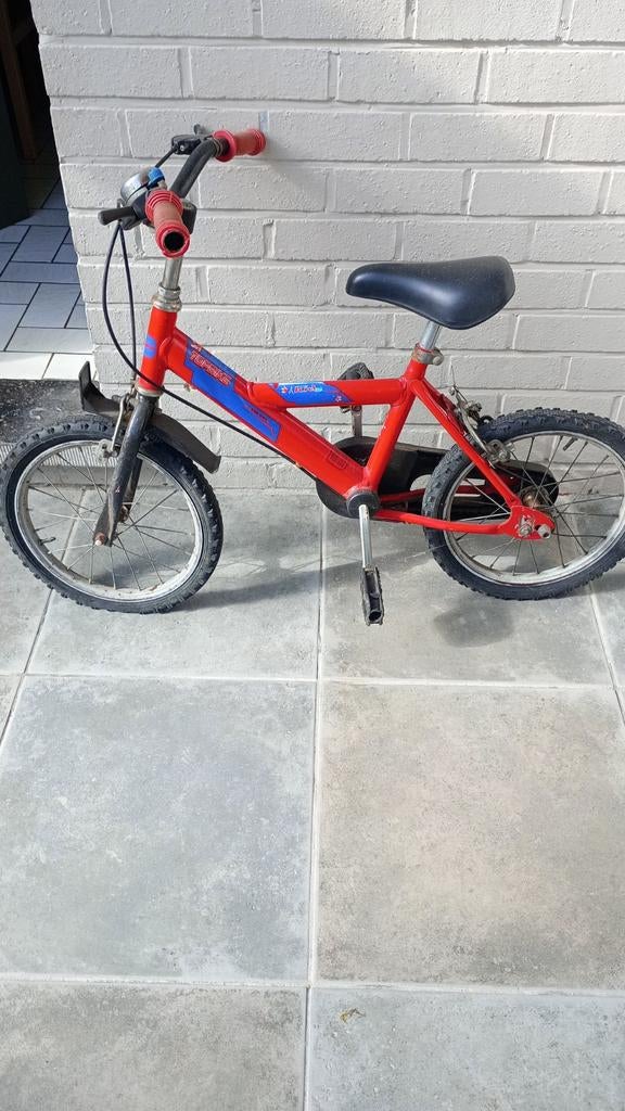 Fietsje kleuter, Ophalen