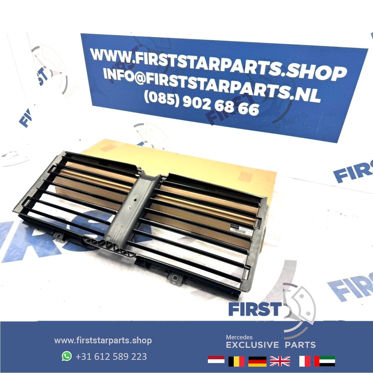 Mercedes GLE A1675000602 LUCHTGELEIDER W167 RADIATOR LAMELLE, Auto-onderdelen, Gebruikt, -, Ophalen of Verzenden, -