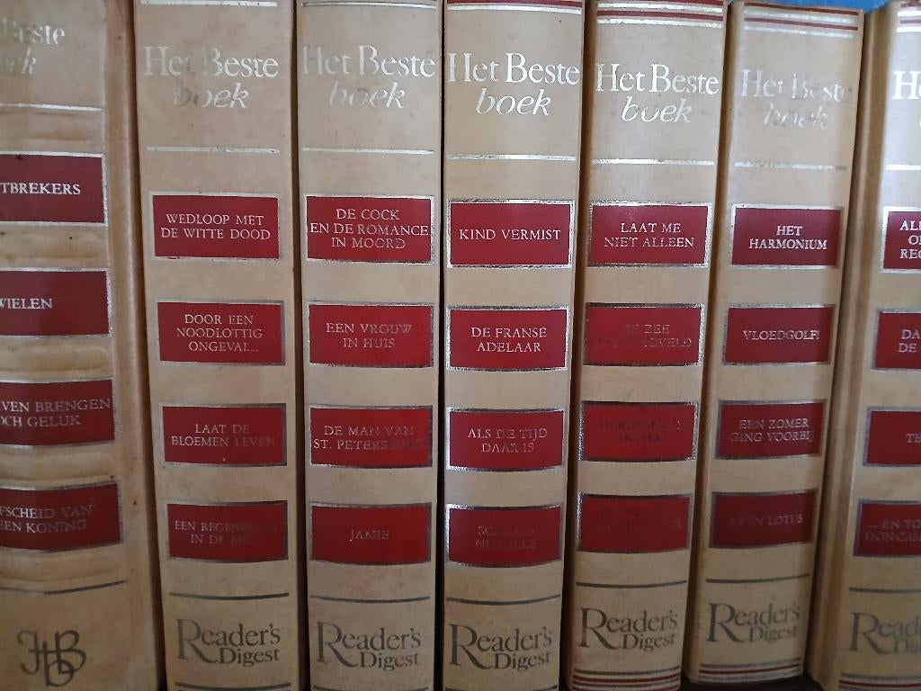 Readers digest het beste boek, Ophalen