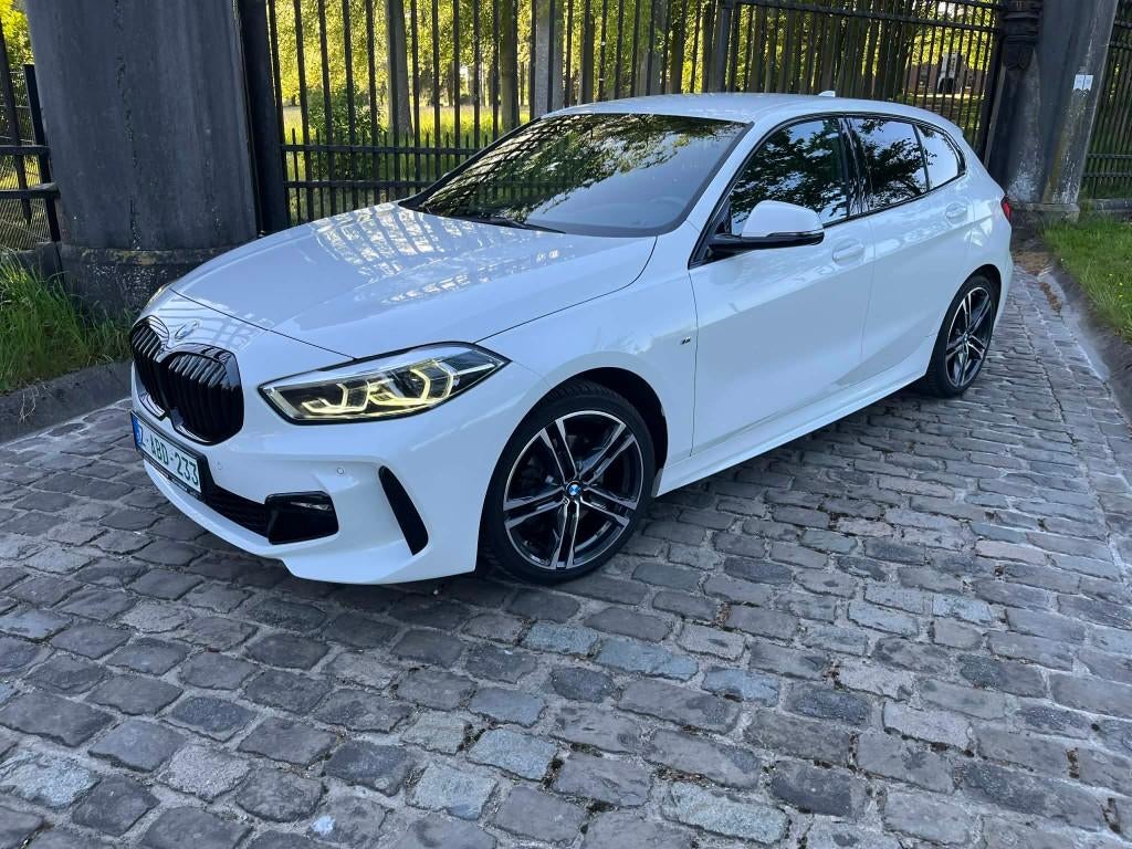 bmw 116i **M pakket **76000KM**1/2022**led**18' alu**, Auto's, BMW, Bedrijf, Te koop, 1 Reeks, ABS, Airbags, Airconditioning, Alarm