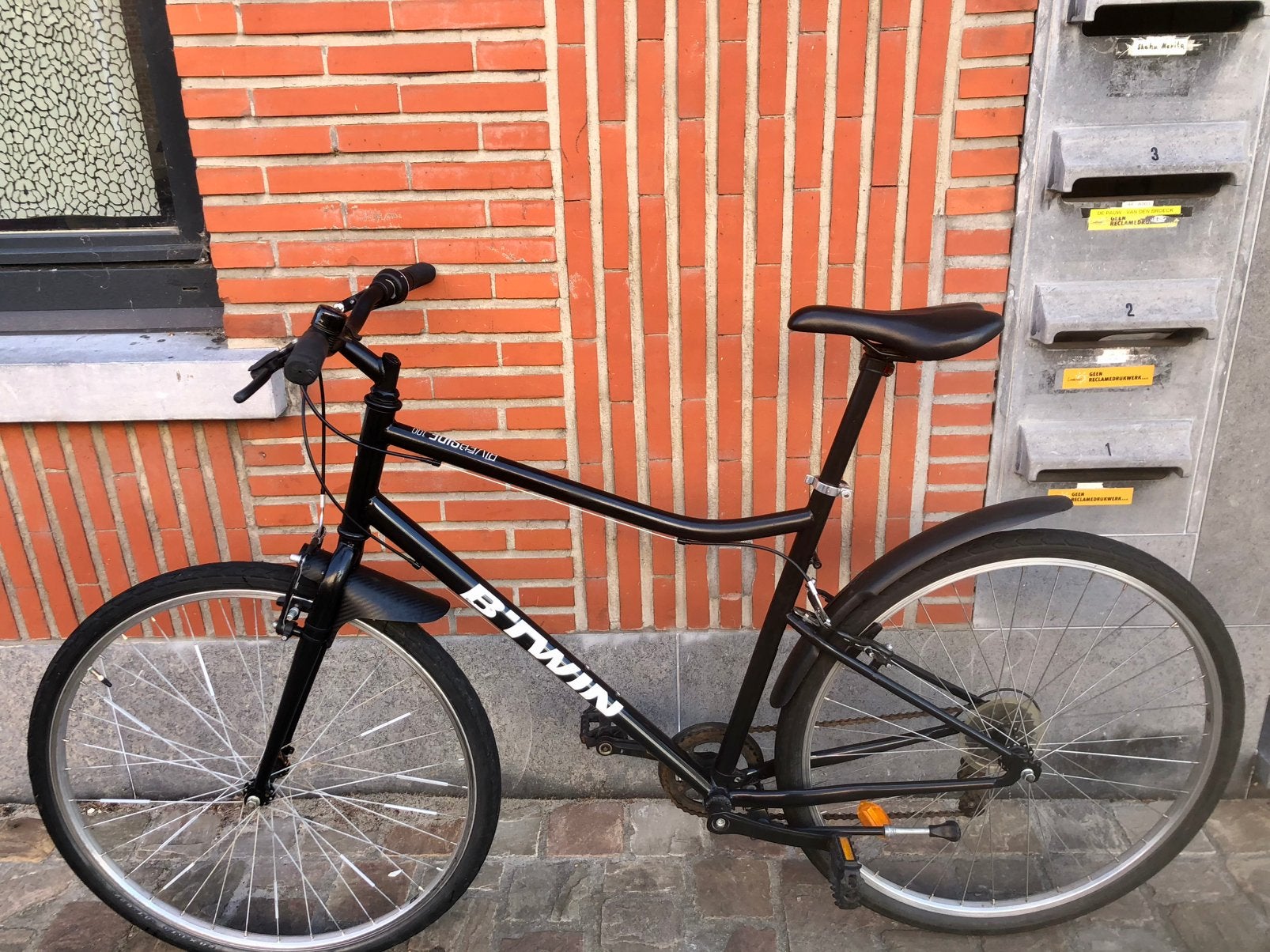BTwin Riverside 100 hybride, Autres marques, Frein sur jante, Enlèvement ou Envoi, Utilisé