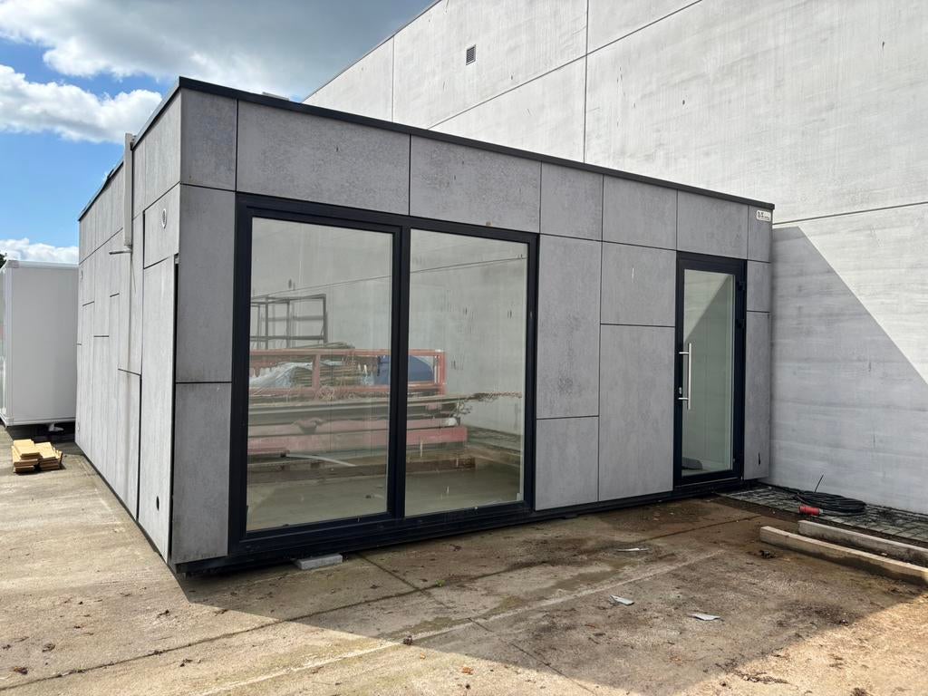 Mooie bureelcontainer te koop 6x7m, Ophalen of Verzenden