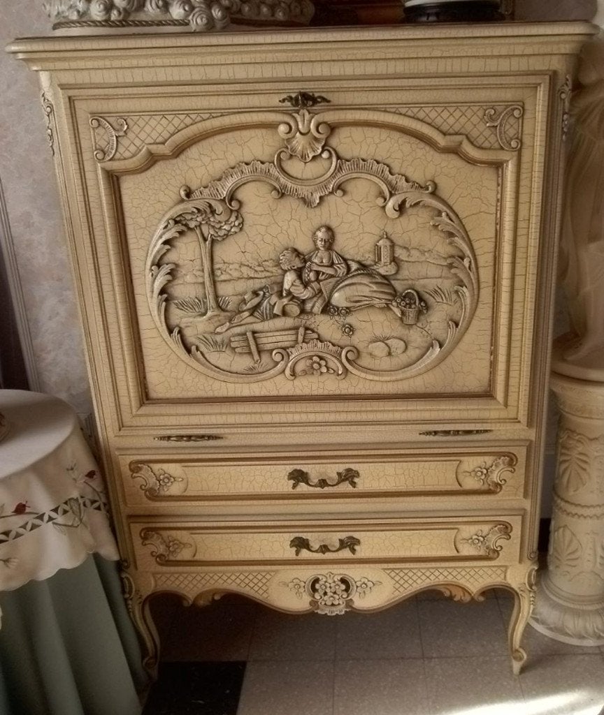 decoratieve kast, Antiek en Kunst, Ophalen