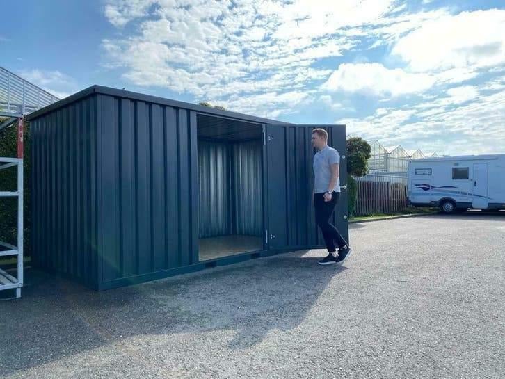 GOEDKOPE demontabele materiaalcontainer | opslag tuinhuis, Doe-het-zelf en Bouw, Containers, Ophalen of Verzenden