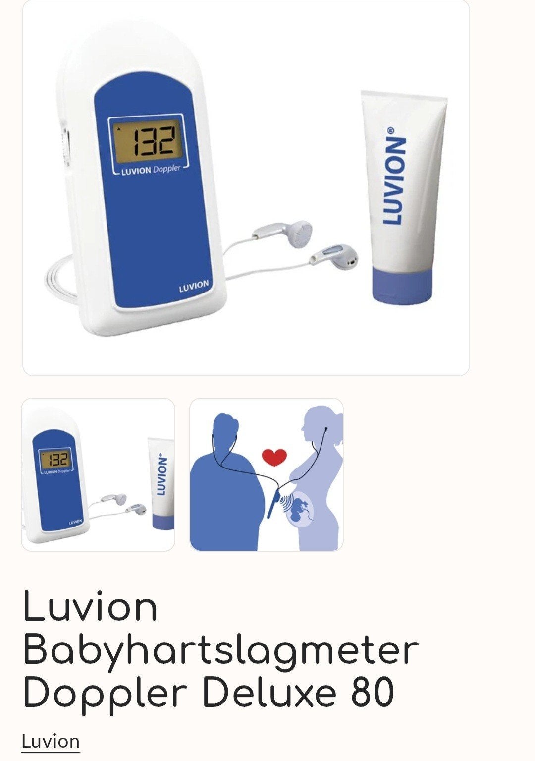 Luvion doppler, Ophalen, Zo goed als nieuw