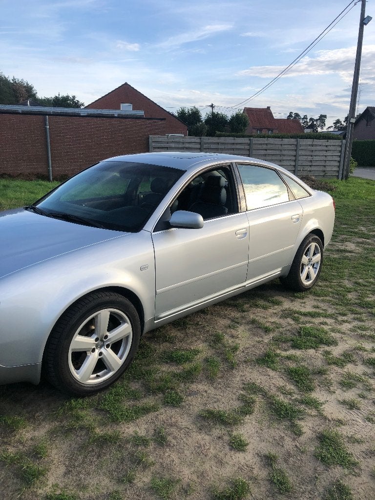Audi A6 quattro, Autos, Cuir, Argent ou Gris, Achat, Bleu