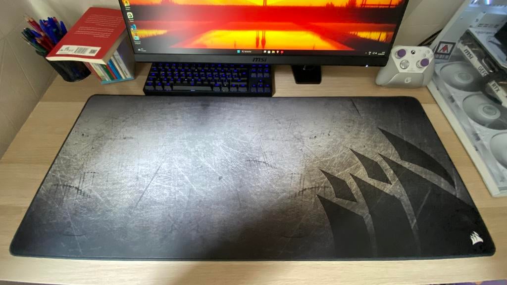 Tapis souris corsair XXL, Informatique & Logiciels, Enlèvement, Comme neuf