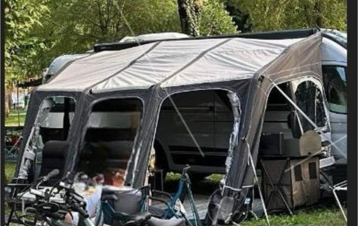 Nieuwe voortent voor mobilhome, Ophalen, Zo goed als nieuw