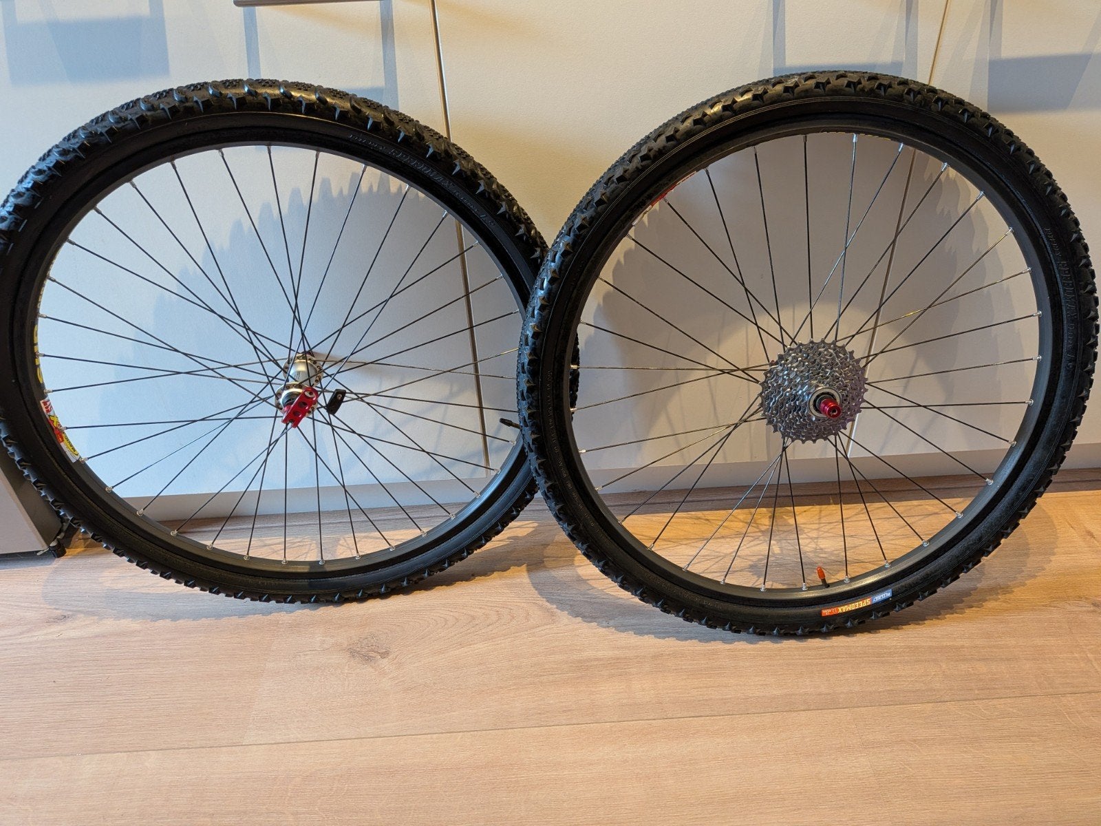 Mavic X517 Ceramic wielset met Shimano Deore XT naven, Fietsen en Brommers, Ophalen, Mountainbike