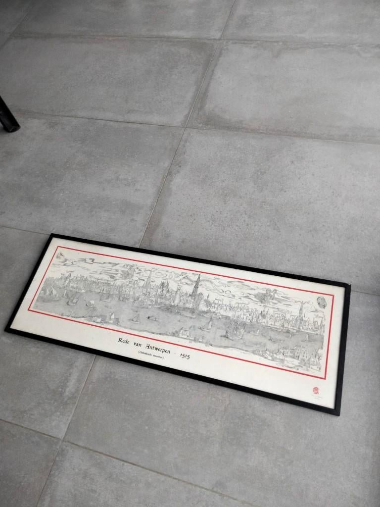 Rede Van Antwerpen drukkerij J.E Buschmann poster, Enlèvement