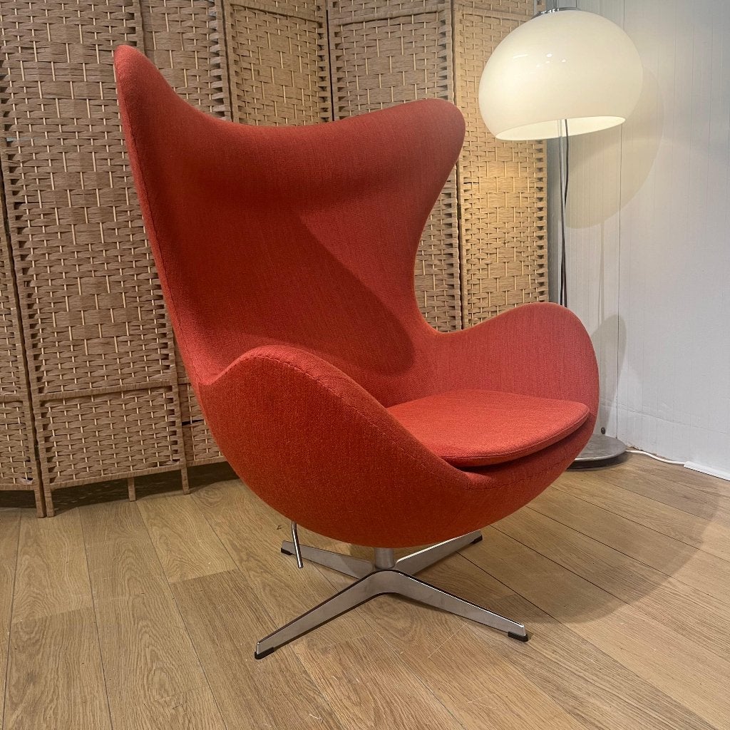 MODÈLE D’EXPOSITION Fritz Hansen Egg fauteuil + garantie, Maison & Meubles, Enlèvement ou Envoi, Design Fauteuil Stoel Fritz Hansen