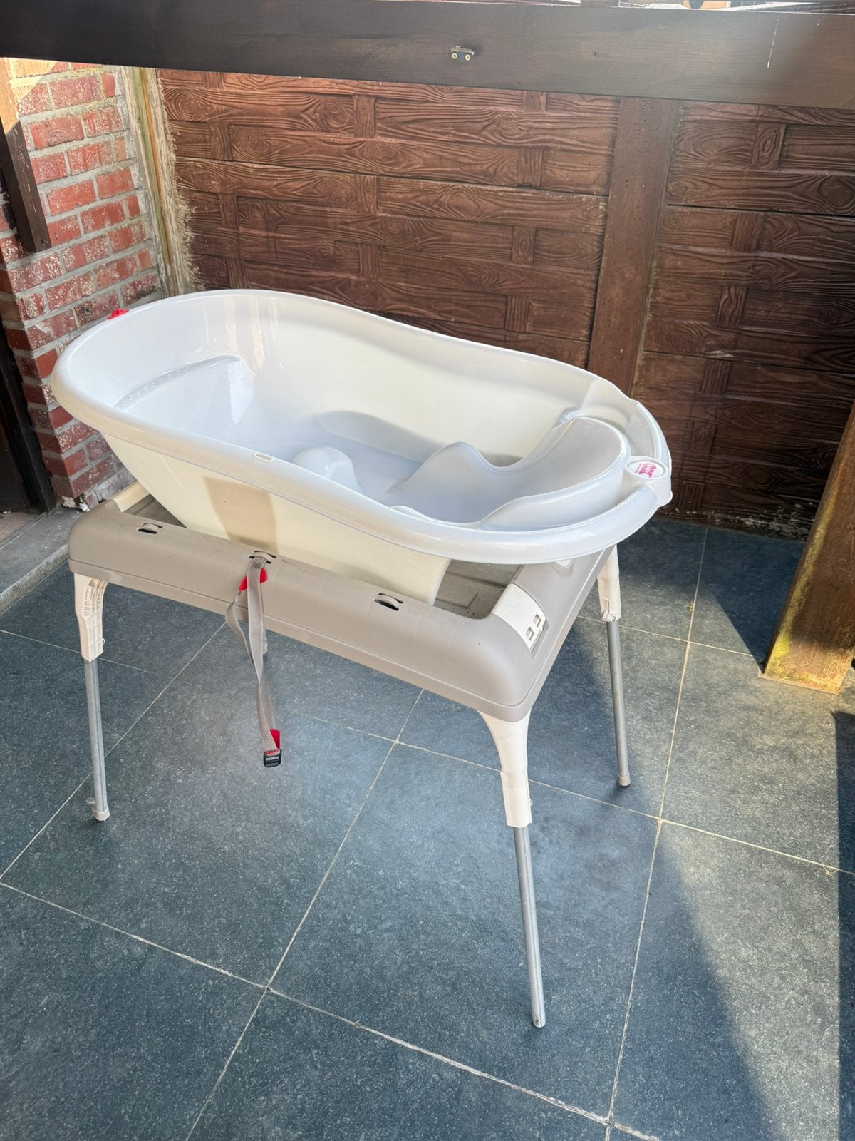 baignoire pour bébé avec support de bain, Jardin & Terrasse, Enlèvement, Comme neuf