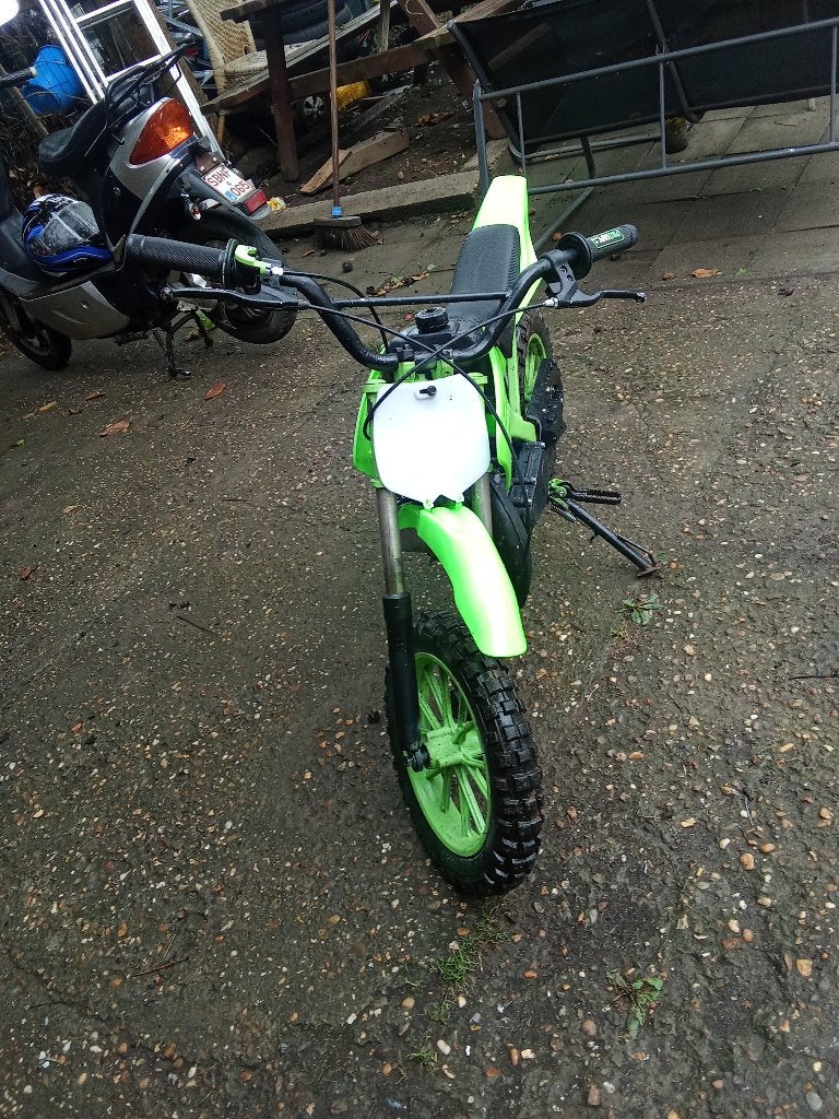 pitbike, Fietsen en Brommers, Gebruikt, 49 cc, Pitbike, Schijfrem