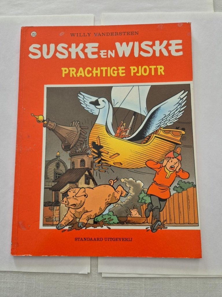 Suske en Wiske nr. 253 – Prachtige Pjotr, Verzenden, Gelezen