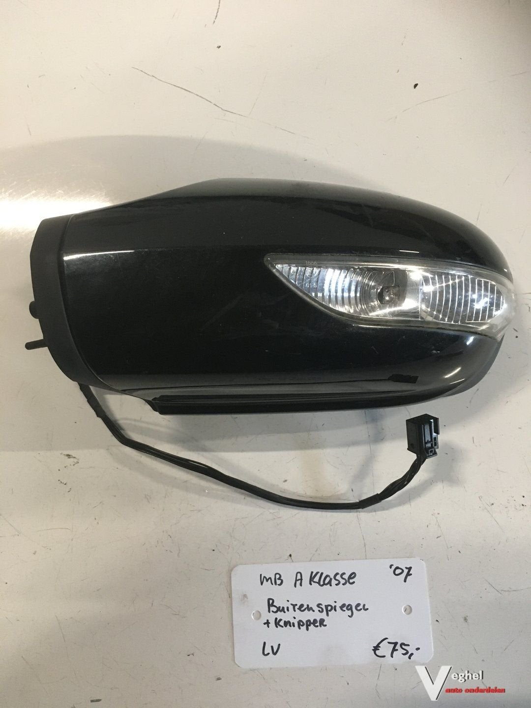 Mercedes A Klasse 2007 Buitenspiegel met knipperlicht Linksv, -, Utilisé, -, -