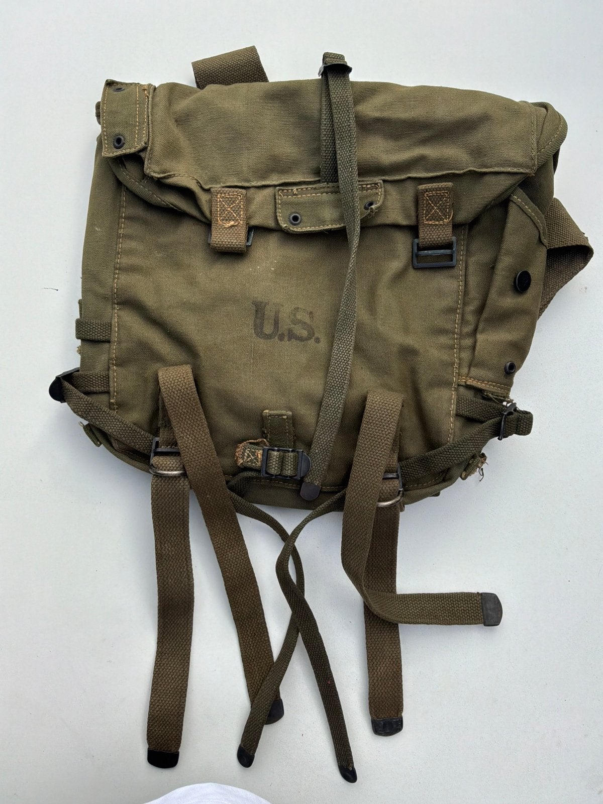 Sac à dos américain de la Seconde Guerre mondiale, Enlèvement ou Envoi