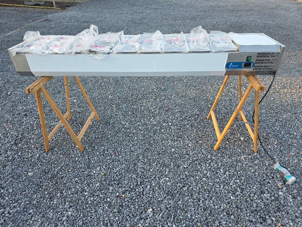 Opzetkoelvitrine, Ophalen, Nieuw zonder verpakking, Bakkerij en Slagerij