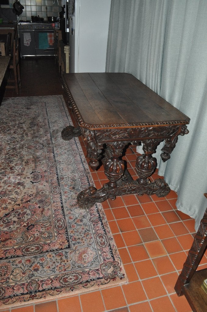 bureau ancien néo-renaissance, Enlèvement