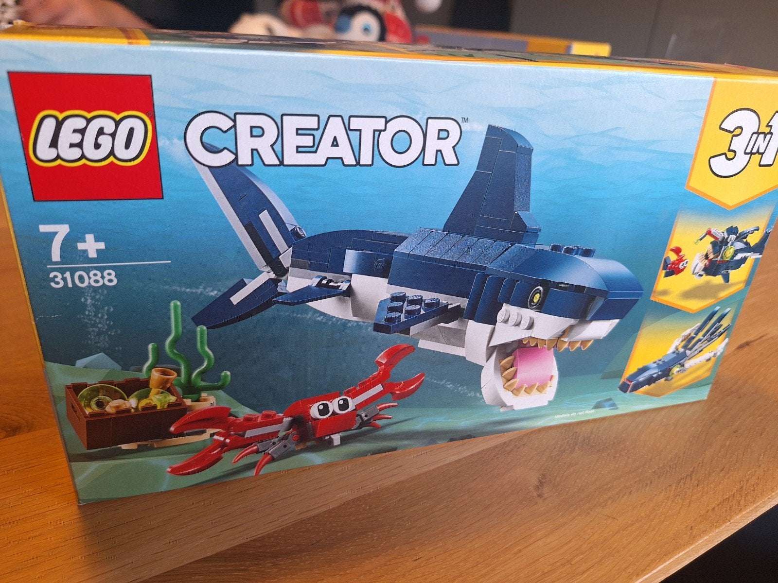 lego 31088 creator 3in1 haai, Ophalen, Lego, Zo goed als nieuw, Inclusief instructies