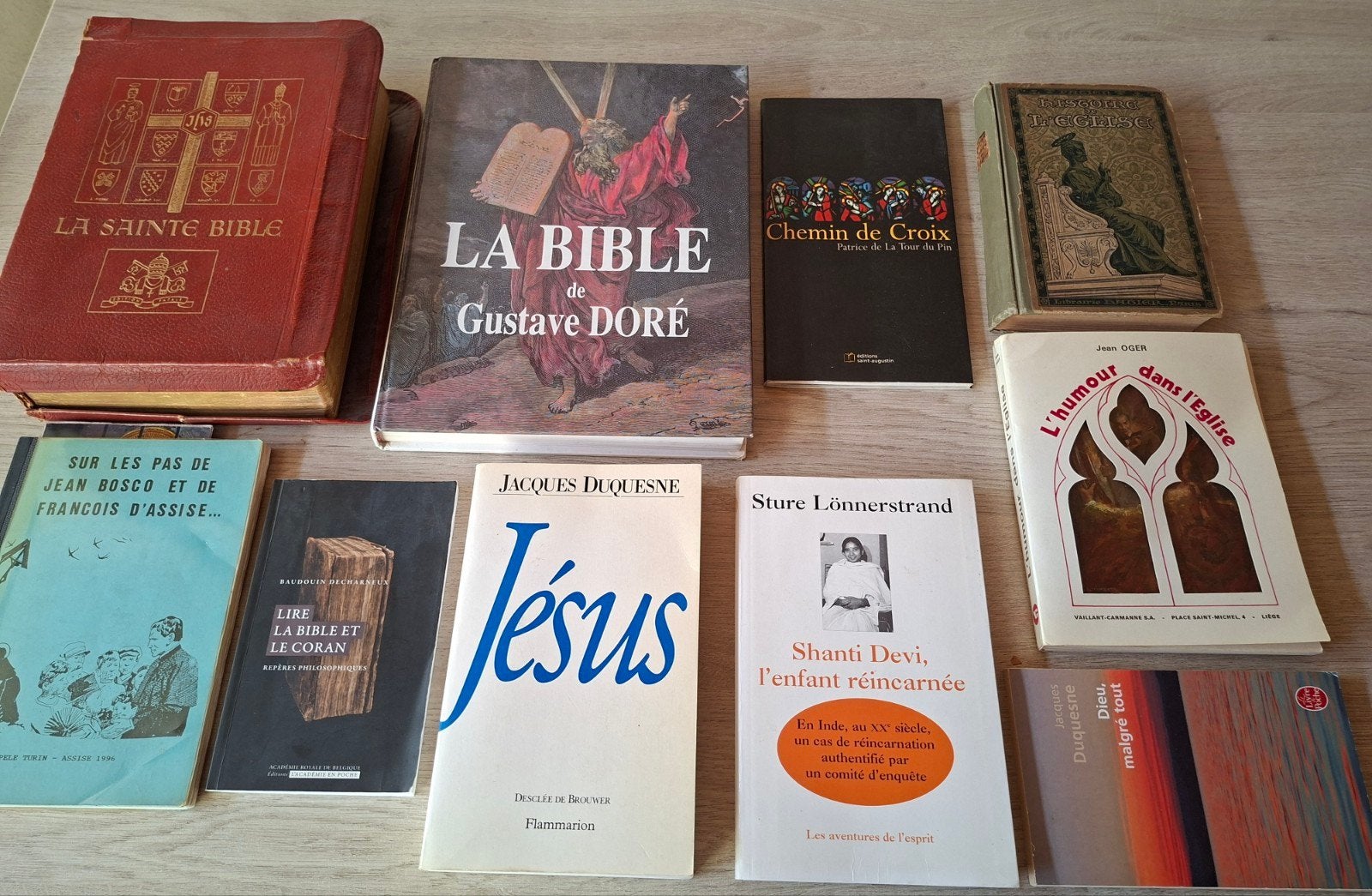 Lot livres Religieux, Enlèvement