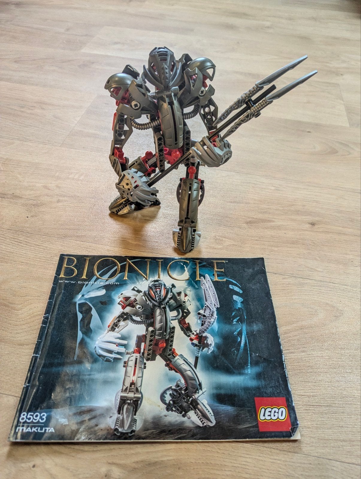 BIONICLE: Makuta Teridax, Bionicle, Lego, Inclusief instructies, Ophalen of Verzenden