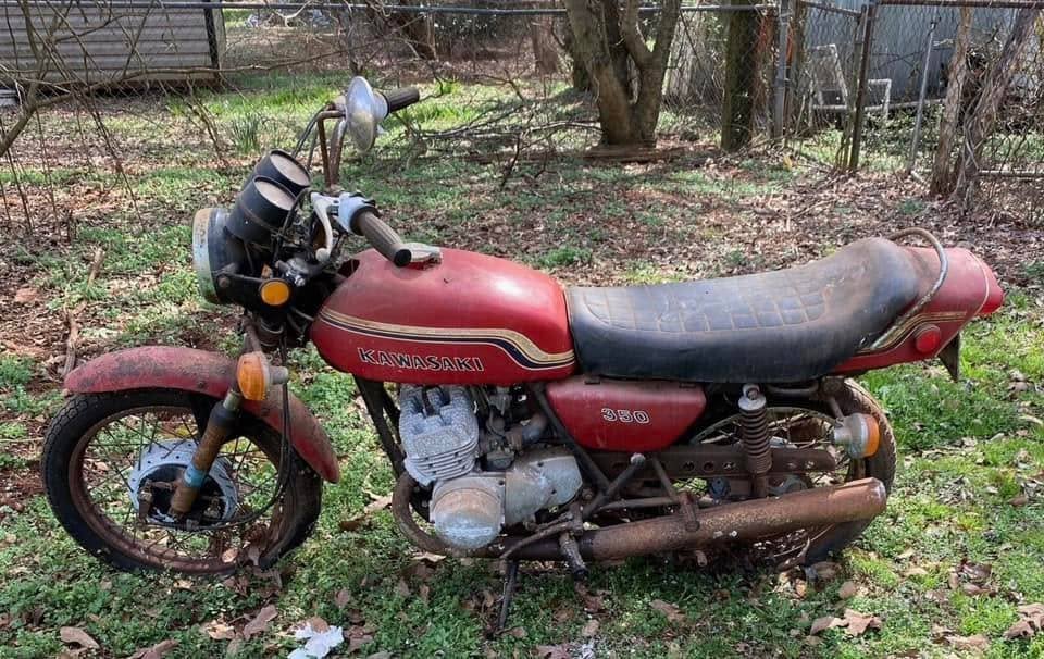 Kawasaki s2 350 a restaurer