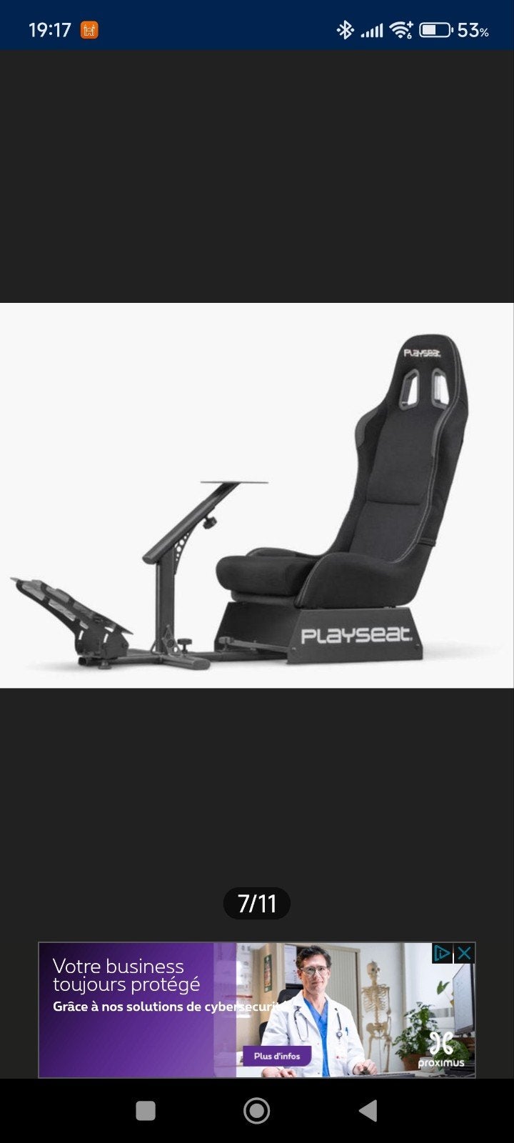 playseat + T300rs + boîte de vitesse, Ophalen
