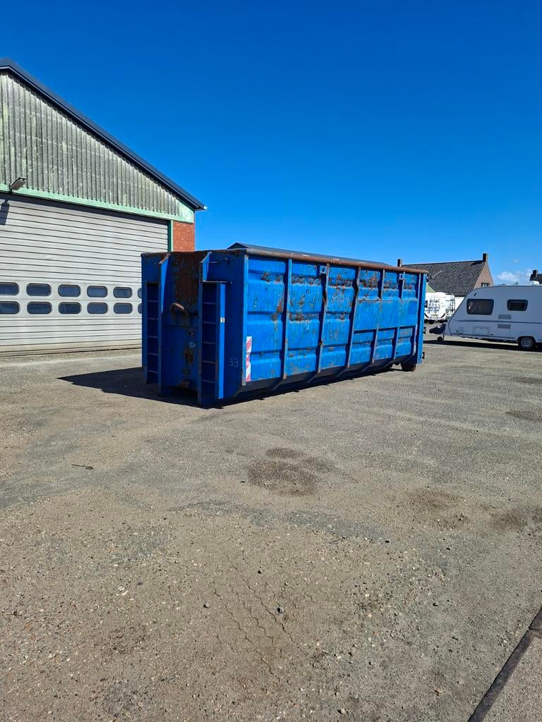 Haakarm container 33m3 afzetcontainer containerbak, Enlèvement