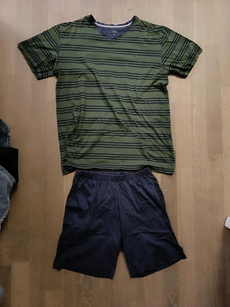 Pyjama set korte mouw Woody S, Kleding | Heren, Ophalen of Verzenden, Gedragen, Maat 46 (S) of kleiner