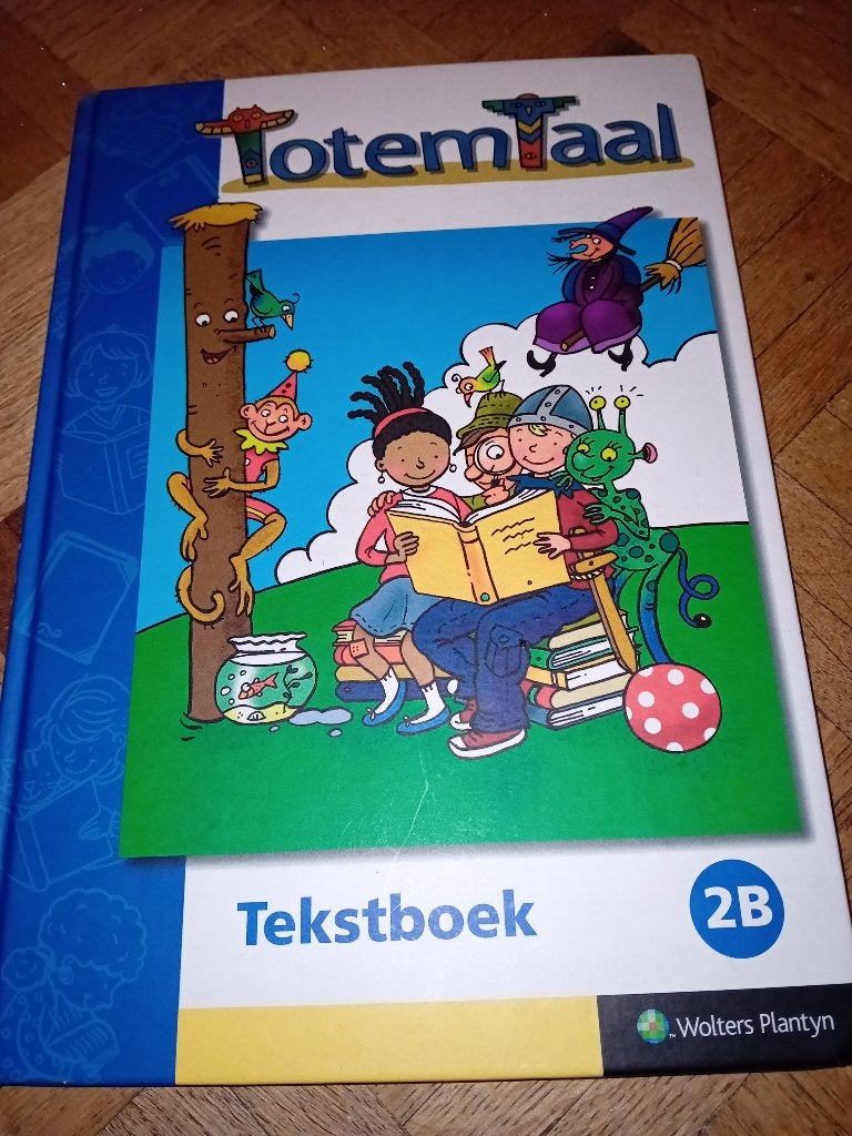 Totemtaal tekstboek 2 b, Enlèvement ou Envoi, Primaire, Néerlandais, Édition Plantyn