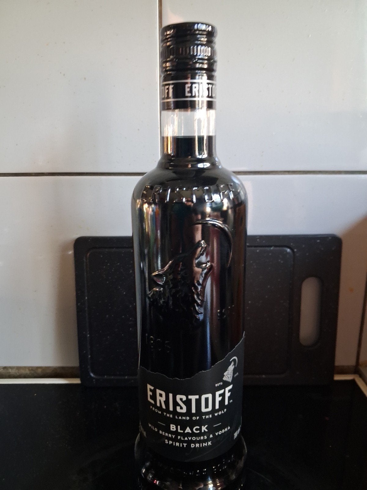 Eristoff Vodka Black, bouteille de 70 cl, Enlèvement