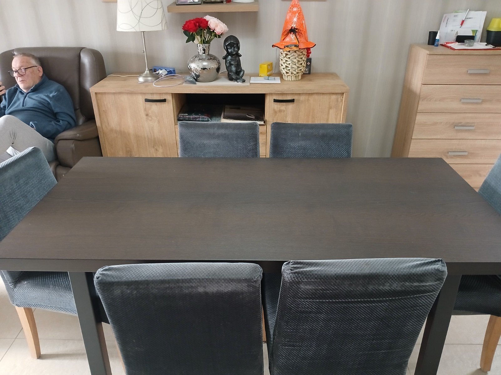 tafel 170 op 80 breed 100 euro, Ophalen, 50 tot 100 cm, Landelijk, Vijf personen of meer