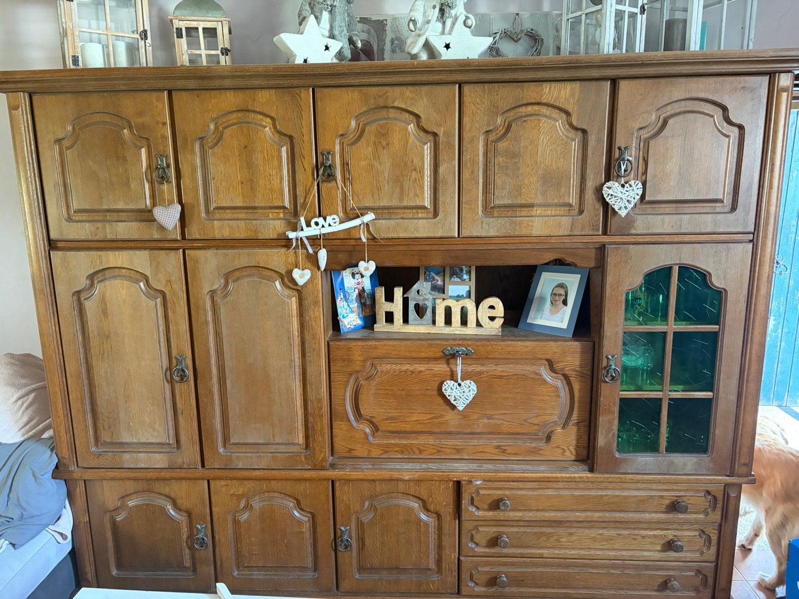 Meuble salle a manger, Huis en Inrichting, Kasten | Dressoirs, Ophalen, Ancien, Gebruikt, Eikenhout