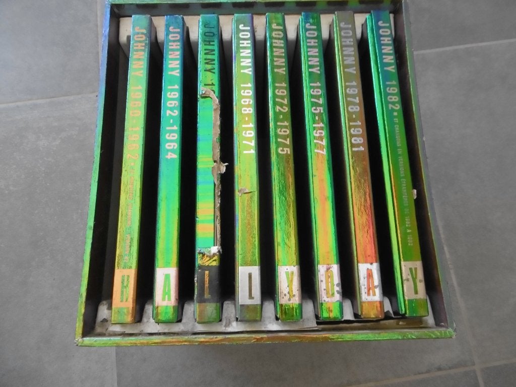coffret vinyle de Johnny Hallyday 1960 à 1982, 12 pouces, Rock 'n' roll, Coffret, Enlèvement