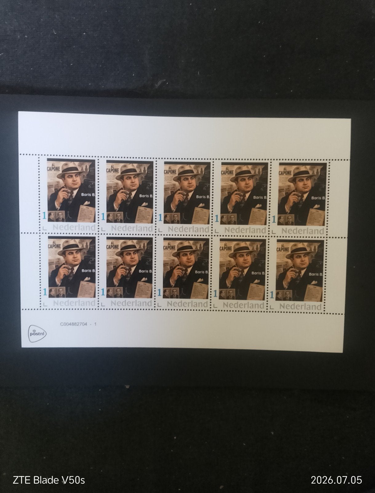 Mafia italienne et américaine. Al Capone. Timbres Postfrisch, Enlèvement ou Envoi