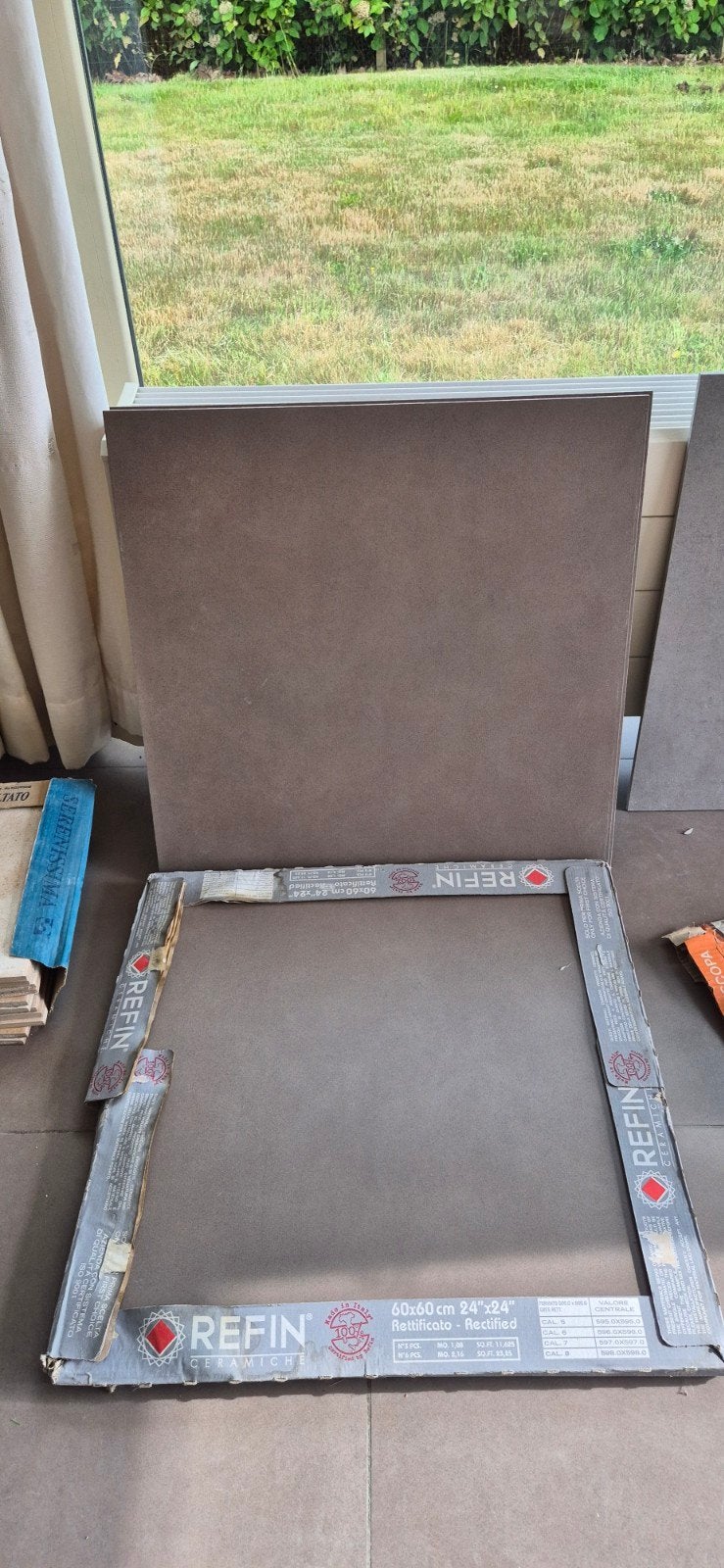 Keramische tegels, Doe-het-zelf en Bouw, Tegels, Ophalen, 60 cm of meer, Nieuw, Minder dan 5 m²