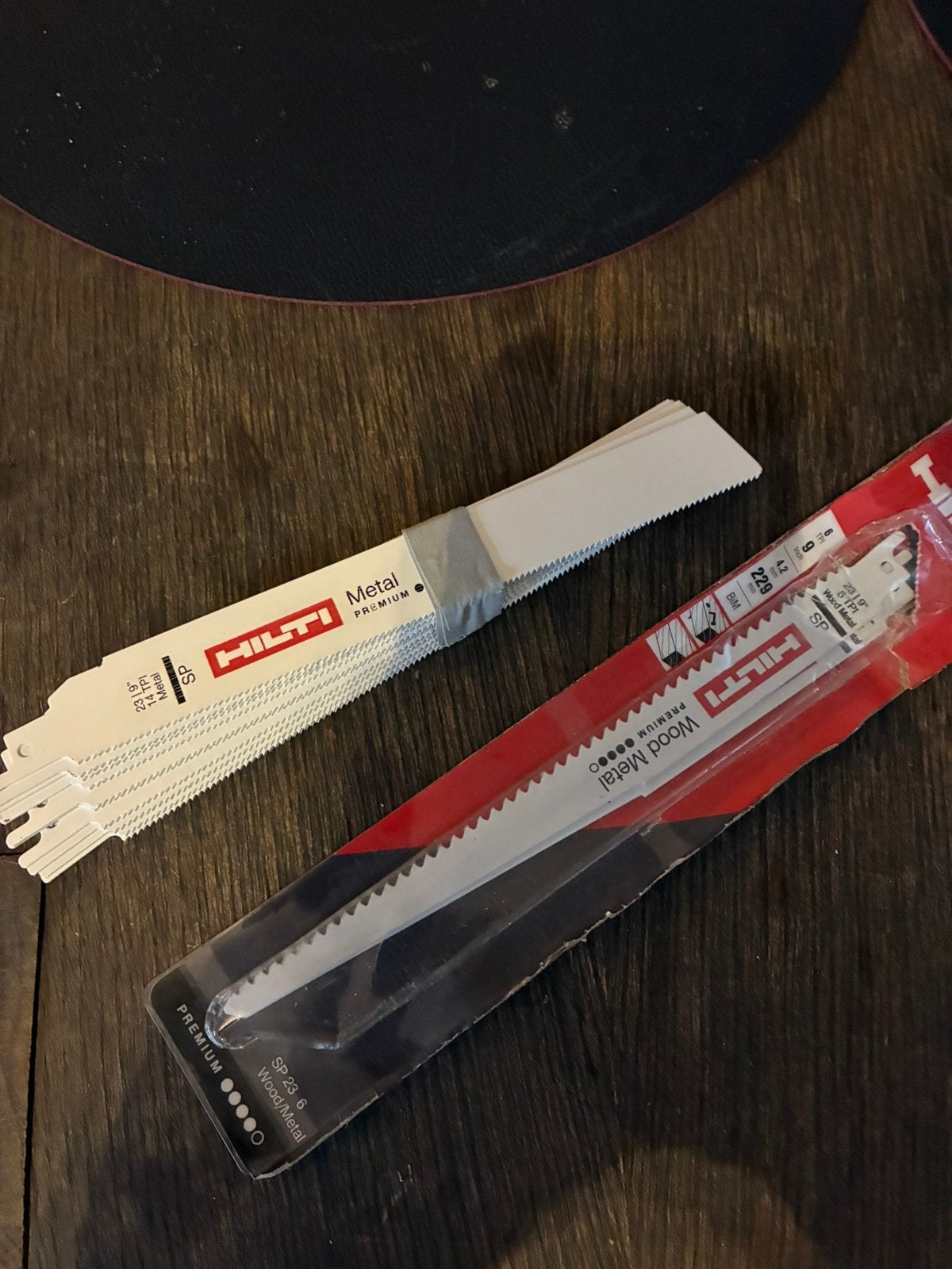 Lames de scie alternative Hilti pour le métal et le bois, Bricolage & Construction, Enlèvement ou Envoi