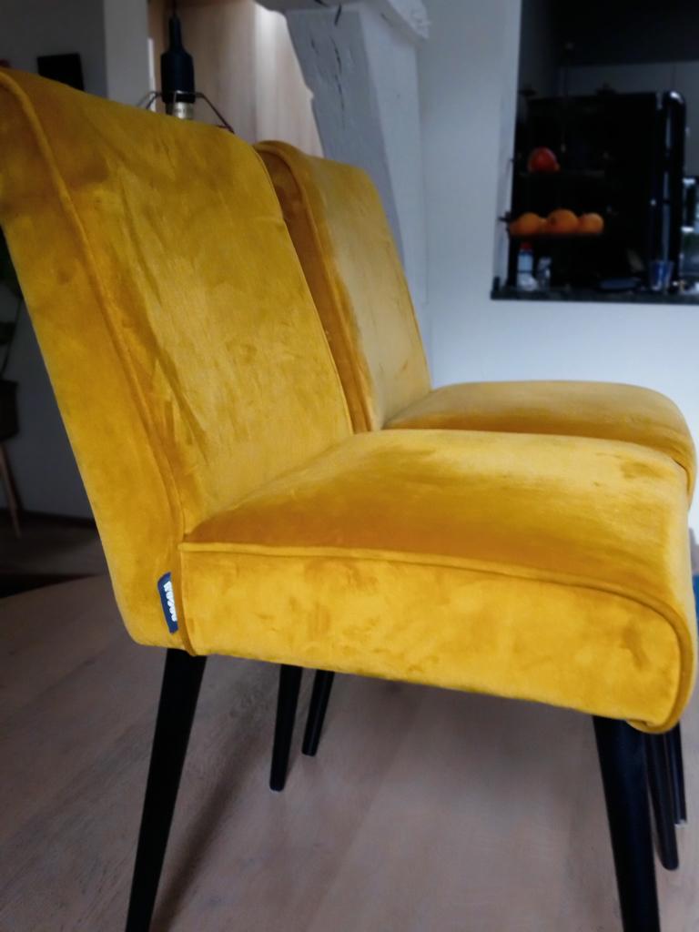 Eetkamerstoelen. 2 stuks. Woood., Huis en Inrichting, Stoelen, Ophalen, Gebruikt, Twee, Overige kleuren