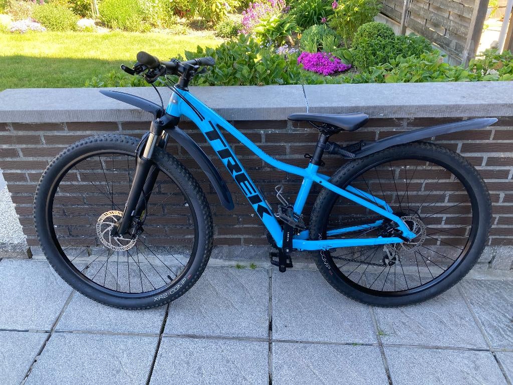 Blauwe mountainbike met spatbord, Marlin 5, mt: extra smal, Fietsen en Brommers, Ophalen, Zo goed als nieuw