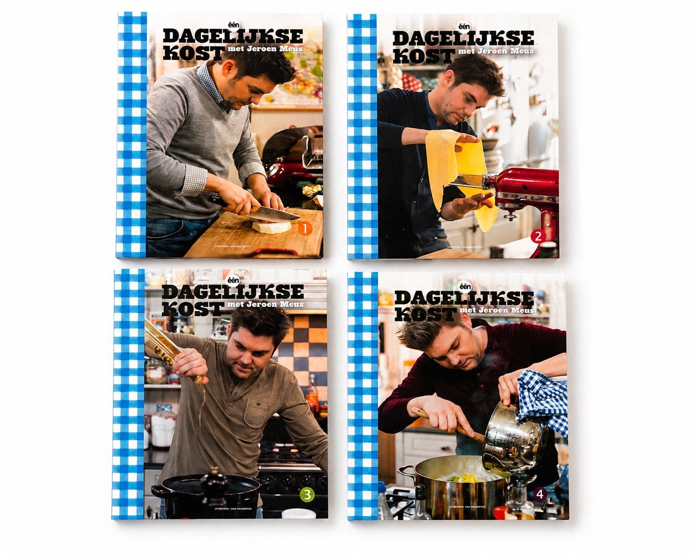 Kookboeken Dagelijkse Kost - Jeroen Meus (Deel 1 t/m 4), Enlèvement ou Envoi, Cuisine saine