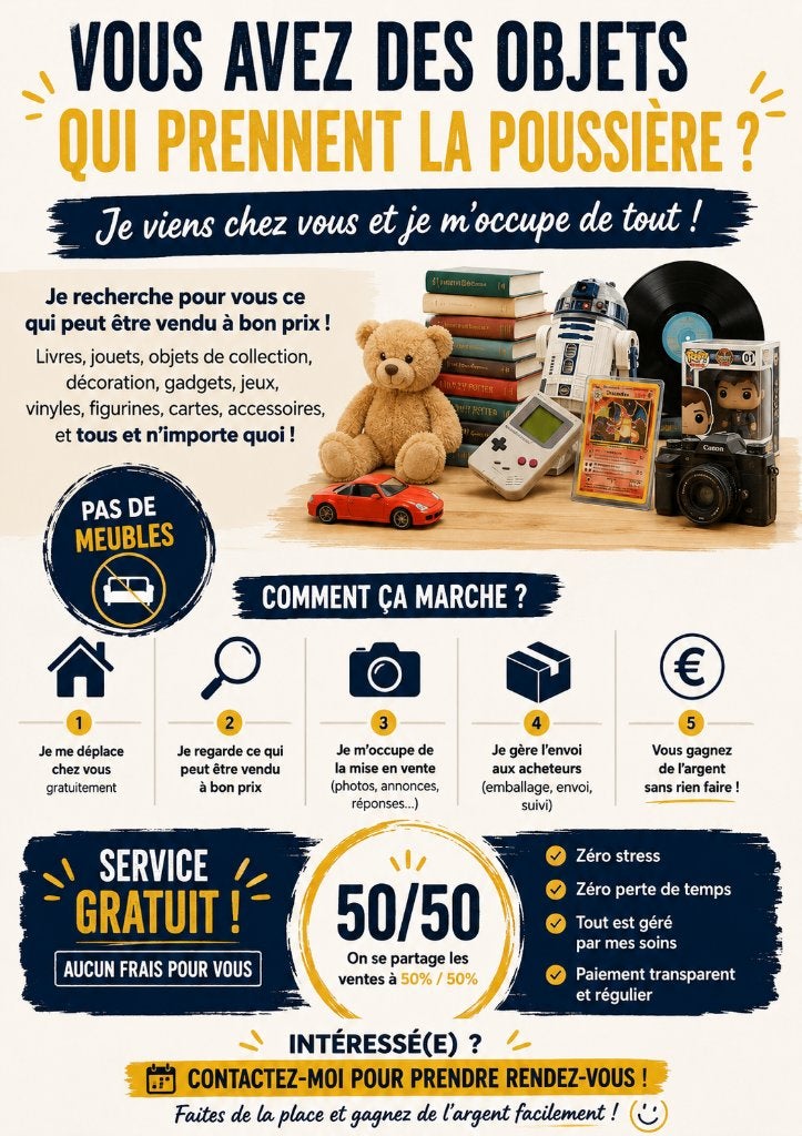 Donnez une seconde vie à vos objets  !, Divers, Divers Autre, Neuf, Enlèvement ou Envoi