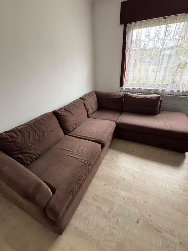 Grote bruine hoeksalon / hoekzetel in goede staat, Enlèvement, Comme neuf