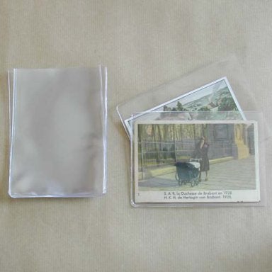 10 insteekhoesjes 92x130 mm voor coincards, Ophalen of Verzenden